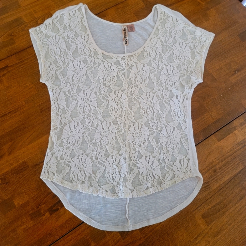 Womens Lace top Sz small